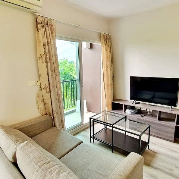 รูป ✨ คอนโด Double Lake Condominium เมืองทองธานี เฟส 1 ชั้น 3  ขนาด 34 ตรม. 1 ห้องนอน มีเครื่องซักผ้า  เพียง 10,000 บาท 🏡💖 - รูปที่ 7/16