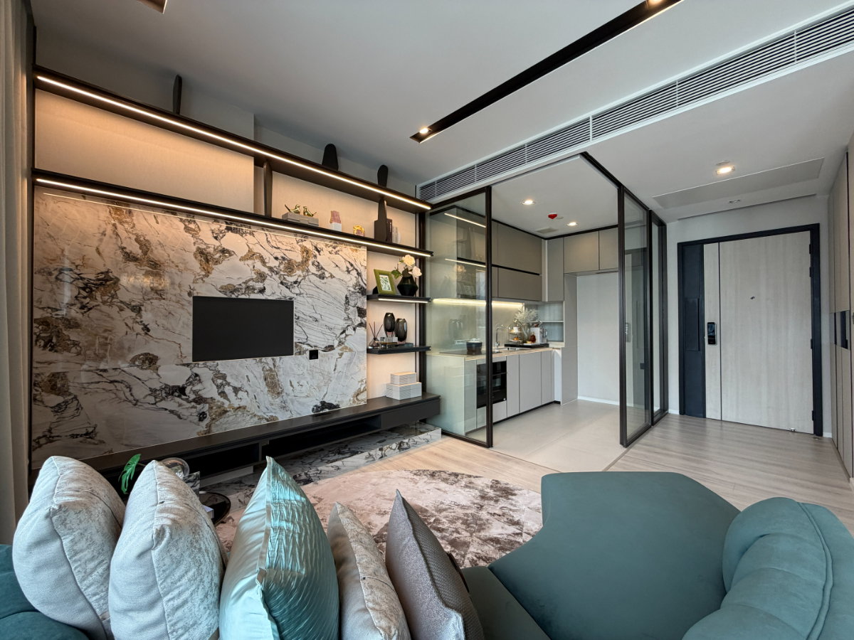 รูป กว้างกว่าที่คิด ใช้ชีวิตได้เต็มพื้นที่ The Room Phayathai ห้องหน้ากว้าง 2 ห้องนอน 70 ตร.ม. ฟรีเฟอร์ฯ พร้อมอยู่ - รูปที่ 5/14