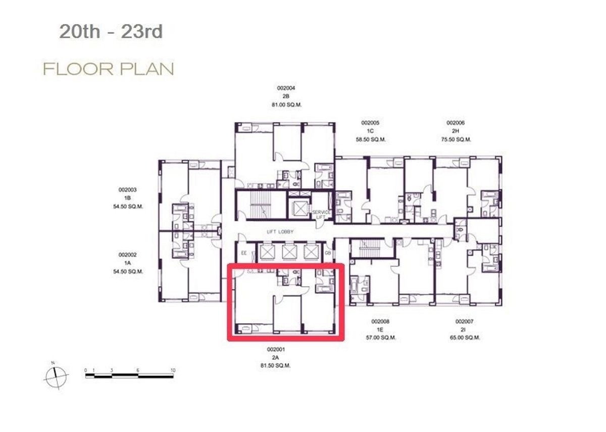 picture Rare Double-Height 2BR | High Floor Skyline | BTS Phrom Phong 300m [U5372967] - 18/19