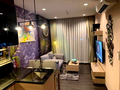 Condos for rent : For Rent Condo THE LINE ASOKE - RATCHADA Building 1, Floor 8,1 bed room, Room size 35.00 sqm