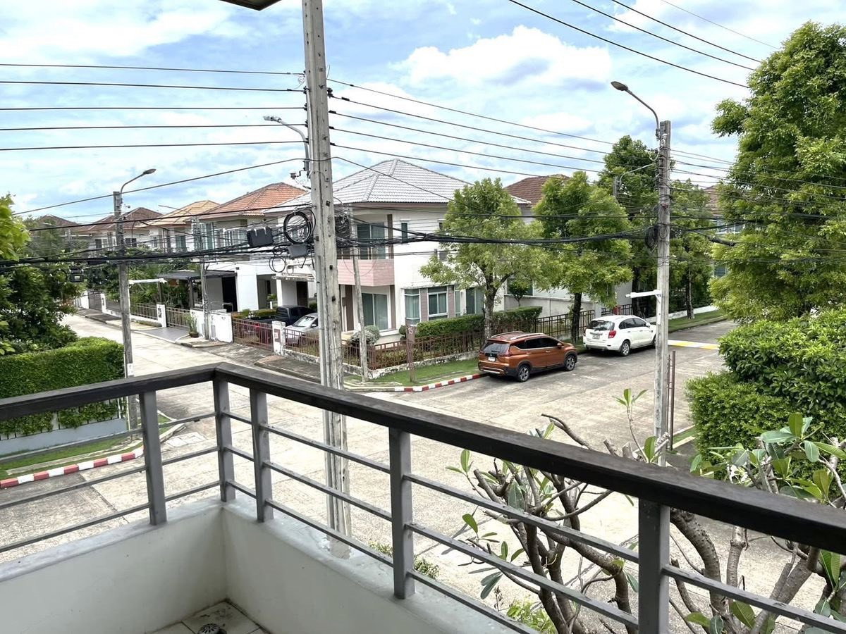 รูป 🏡 บ้านเดี่ยวหัวมุมให้เช่า โครงการสราญสิริ รามอินทรา 2 ถนนปัญญาอินทรา บ้านสวยมี 3 ห้องนอน2 ห้องน้ำ ฟังก์ชันครบ ร่มรื่นทั้งวัน พร้อมเข้าอยู่ทันที! - รูปที่ 13/19