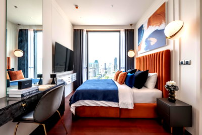 คอนโดให้เช่า : ห้องสวย วิวเมือง 🏙️(For Rent/ให้เช่า) Khun by Yoo 💵 70,000 THB (2 Bed, 50.02 Sqm) คุณ บาย ยู