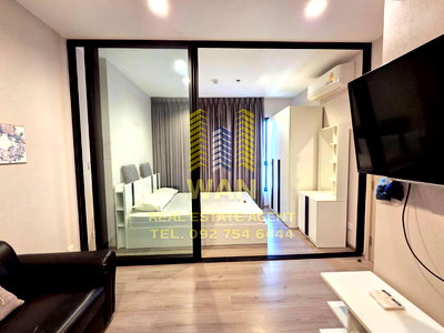คอนโดให้เช่า : ให้เช่าคอนโด politan rive ชั้น 55 ขนาด 25 ตร.ม. ตกแต่งสวยเฟอร์นิเจอร์ครบ พร้อมอยู่ ชั้นสูง ราคาประหยัด