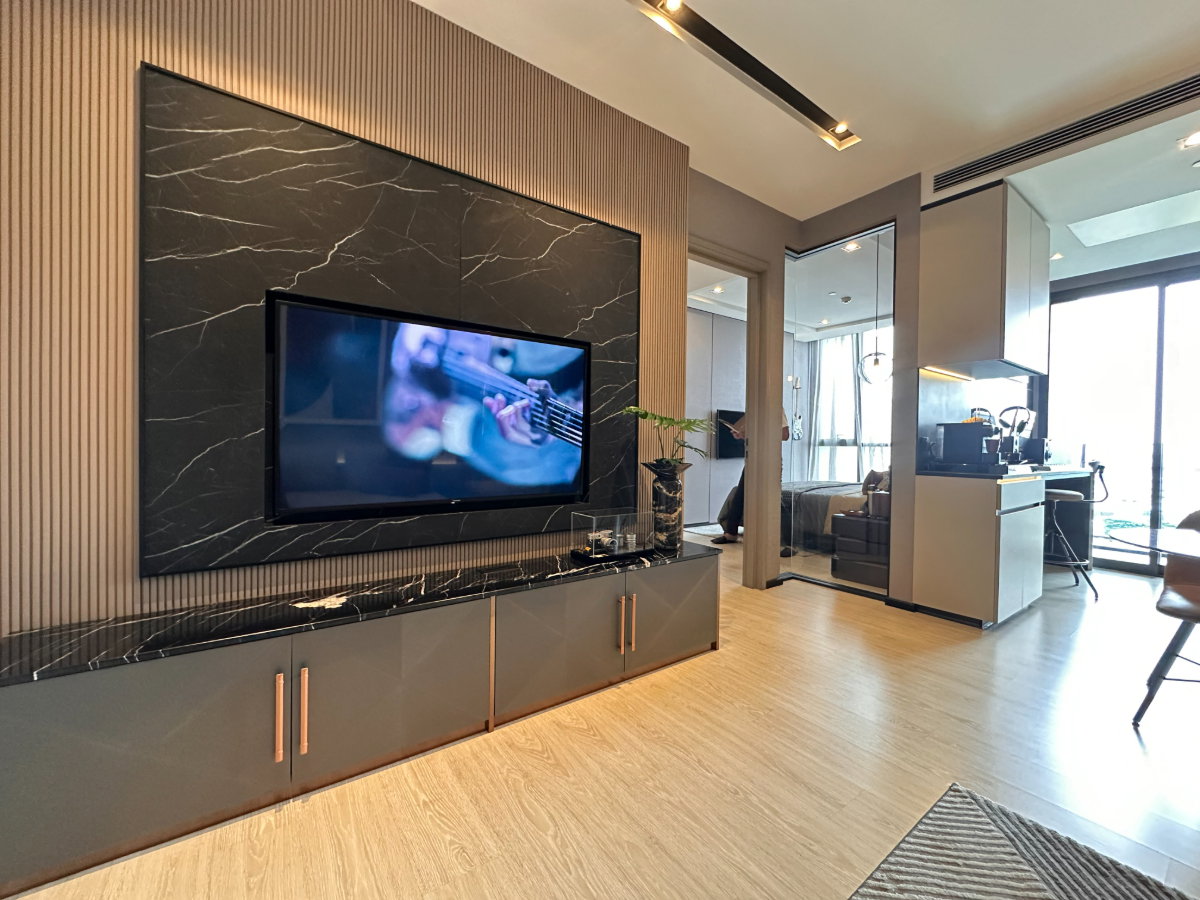 รูป ขายห้องใหม่ 1ห้องนอนราคาถูกสุดในตึก - รูปที่ 13/13