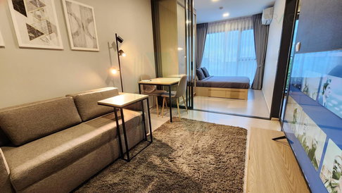 ให้เช่าคอนโด เดอะ ไพรเวซี่ เอส 101 อาคาร B ชั้น 7 1 ห้องนอน ขนาด 27.00 ตรม ใกล้ ทรูดิจิตอล พาร์ค