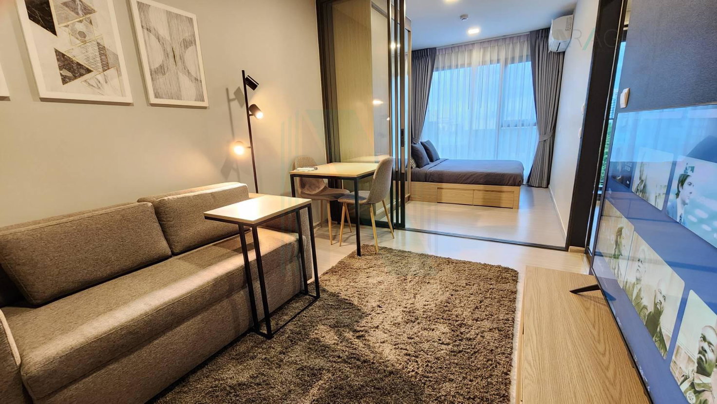 รูป ให้เช่าคอนโด เดอะ ไพรเวซี่ เอส 101 อาคาร B ชั้น 7 1 ห้องนอน ขนาด 27.00 ตรม ใกล้ ทรูดิจิตอล พาร์ค - รูปที่ 1/8