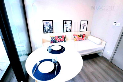 Condos for rent : For Rent Condo THE POLITAN RIVE Building 1, Floor 22,1 bed room, Room size 25 sqm
