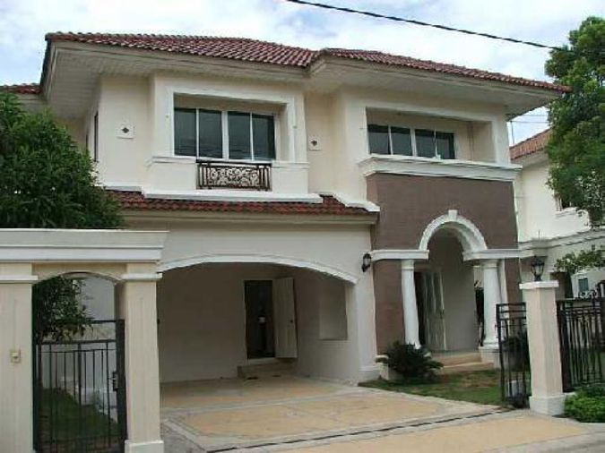 ให้เช่าบ้านเดี่ยว โครงการเดอะแกรนด์ พระราม2 3 ห้องนอน บ้านสวย ใกล้ทะเลสาบ ราคา 28,000 บาท