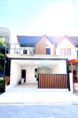 ทาวน์โฮม แม็คโคร บางบัวทอง : ขายทาวน์เฮาส์ โครงการ บ้านบัวทอง 3 2 ชั้น 3 ห้องนอน 2 ห้องน้ำ