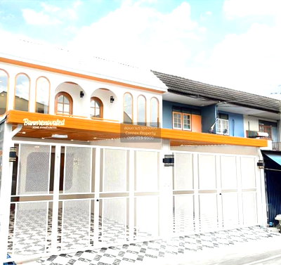Townhouses for sale Bangkok : For Sale Townhouse/Townhome  , Rom Sai Village Khlong Lam Chiak 10 , newly renovated , Khlong Kum , Bung Kum , Bangkok , CX-119939 ✅ Live chat with us ADD LINE @connexproperty ✅