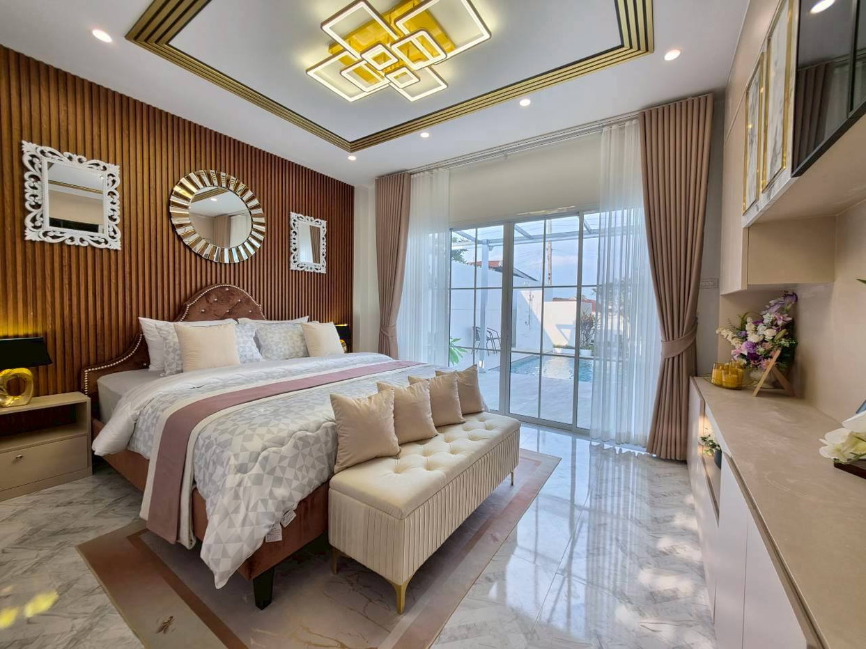 รูป Modern Pool Villa for Sale East Pattaya Noen Plub Wan - รูปที่ 8/19