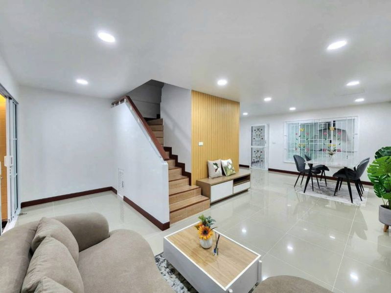 รูป ขายทาวน์โฮมรีโนเวทใหม่ ม.ปาล์มวิลเลจ เครือสหพัฒน์ ศรีราชา - รูปที่ 4/21