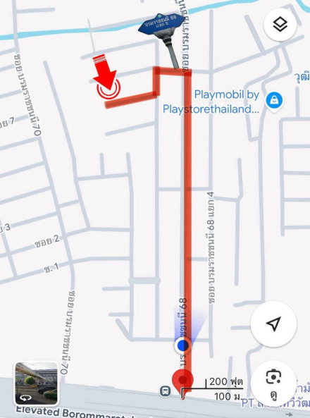 รูป 📍 ขายที่ดินเปล่าถมแล้ว 🔖 ซอยบรมราชชนนี 68 ทำเลดี เข้าออกได้ 2 ทาง!  - รูปที่ 5/8