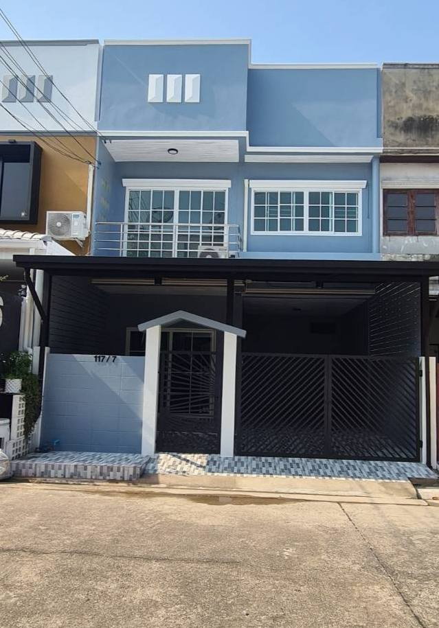 รูป 🔥 ขายทาวน์เฮ้าส์ 2 ชั้น หมู่บ้านณัฐกานต์ สายไหม 64 Nattakan Village Saimai 64 ✅ รีโนเวทใหม่ทั้งหลัง ต่อเติมครบพร้อมอยู่ - รูปที่ 1/19