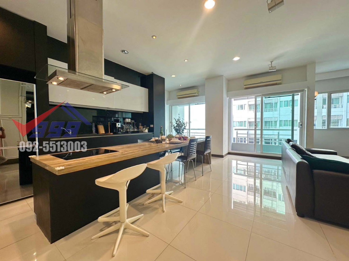 รูป 🏙️  The Fourwings Residence - Rare Layout! ห้องมุมไซส์ใหญ่ 140 ตร.ม. Luxury Corner REF. F213912Unit วิวเปิด โล่ง โปร่ง อยู่สบาย - รูปที่ 6/24