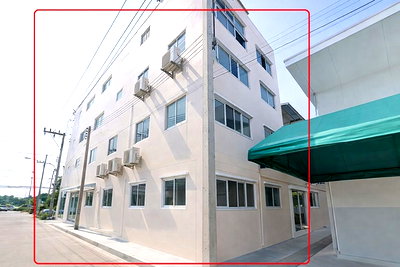 เช่าอาคารพาณิชย์ ศาลายา : Nursing home ม.มหิดล ศาลายา 1กม. 10 นอน ตลาดกิเลน ให้เช่าอาคาร 4ชั้น 2 คูหาตีทะลุกัน 42 ตร.วา. 670 ตร.ม. 6 น้ำ Makro ศาลายา 2.3 กม.