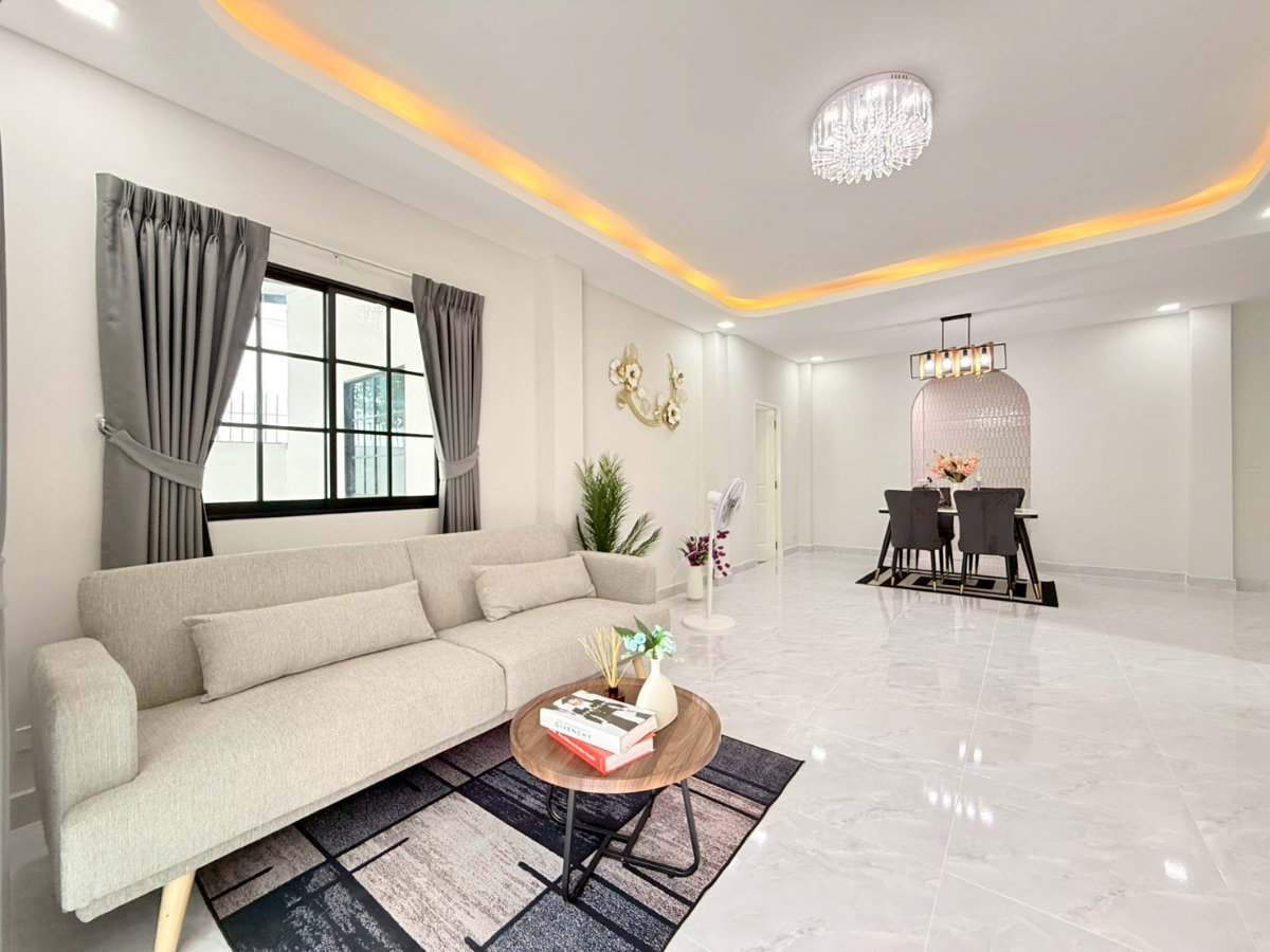 รูป หมู่บ้านพร้อมพัฒน์1  (ซอย7)  รีโนเวทใหม่ พร้อมอยู่ มีห้องนอนชั้นล่างและห้องน้ำในตัว ถนนปัญญาเนเชอรัลปาร์ค ใกล้รถไฟฟ้าสายสีชมพู - รูปที่ 5/21