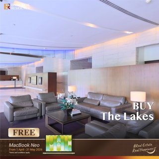 💎 Condo for Sale at The Lakes near BTS Asoke, 2 Bedrooms 150 Sq.m. , Large Layout with City View 💎