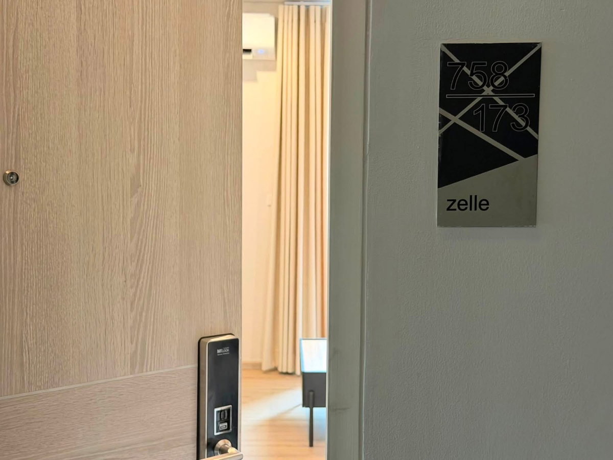 รูป code : J32 ว่างแล้ว!! คอนโดให้เช่า เซล รัตนาธิเบศร์ (Zelle Rattanathibet) | ห้องใหม่ เฟอร์ใหม่ ใกล้ MRT พระนั่งเกล้า พร้อมเข้าอยู่ - รูปที่ 15/15