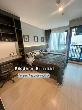 ✨Modern Minimal✨ให้เช่า Life Ladprao ติด BTS ห้าแยกลาดพร้าว