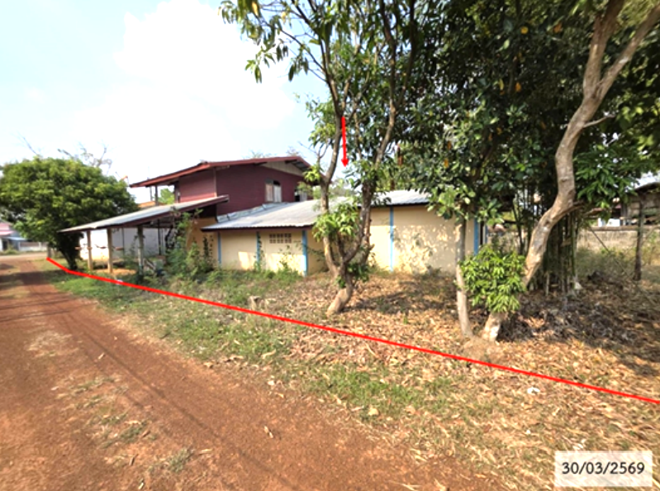 รูป บ้านเดี่ยว 175 ตร.วา ศรีสงคราม นครพนม 1.3M - รูปที่ 2/16