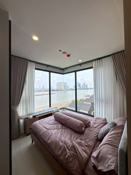 🌊 Stunning Panorama! Luxury 2BR Corner Unit with Full River View (Brand new unit)