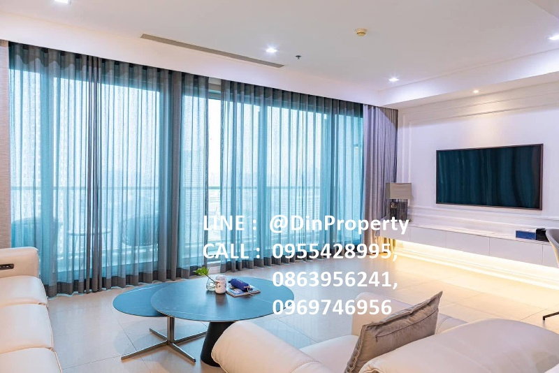 รูป ให้เช่า เดอะ ริเวอร์, 2 ห้องนอน, 3 ห้องน้ำ, 110 ตรม., BTS สะพานตากสิน, ใกล้ ไอคอนสยาม สาทร สีลม  - รูปที่ 2/8