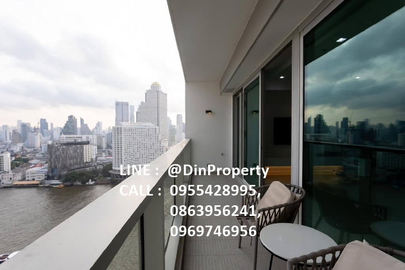 รูป ให้เช่า เดอะ ริเวอร์, 2 ห้องนอน, 3 ห้องน้ำ, 110 ตรม., BTS สะพานตากสิน, ใกล้ ไอคอนสยาม สาทร สีลม  - รูปที่ 8/8