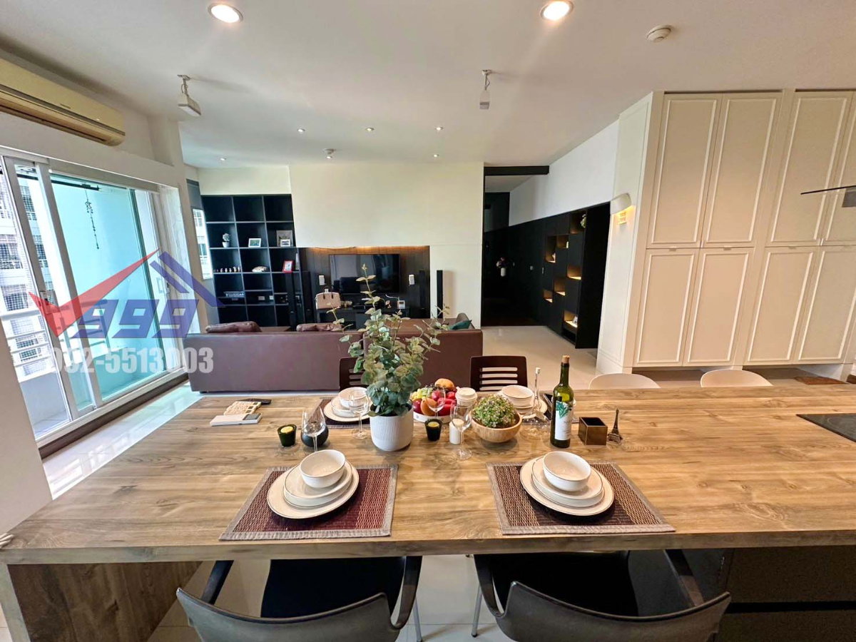 รูป 🏙️  The Fourwings Residence - Rare Layout! ห้องมุมไซส์ใหญ่ 140 ตร.ม. Luxury Corner REF. F213912Unit วิวเปิด โล่ง โปร่ง อยู่สบาย - รูปที่ 3/24