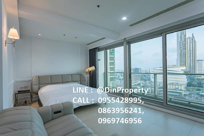 รูป ให้เช่า เดอะ ริเวอร์, 2 ห้องนอน, 3 ห้องน้ำ, 110 ตรม., BTS สะพานตากสิน, ใกล้ ไอคอนสยาม สาทร สีลม  - รูปที่ 5/8