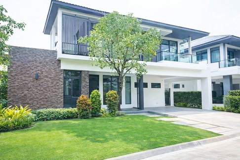 ใกล้รพ.จุฬารัตน์4 600 ม. คฤหาสน์ บ้านเดี่ยวหรู 4 นอน 4 น้ำ ศรีนครินทร์-บางนา สนามกอล์ฟเมืองแก้ว 90ตร.ว. 280ตร.ม.