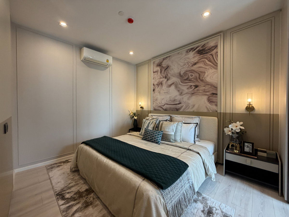 รูป กว้างกว่าที่คิด ใช้ชีวิตได้เต็มพื้นที่ The Room Phayathai ห้องหน้ากว้าง 2 ห้องนอน 70 ตร.ม. ฟรีเฟอร์ฯ พร้อมอยู่ - รูปที่ 12/14
