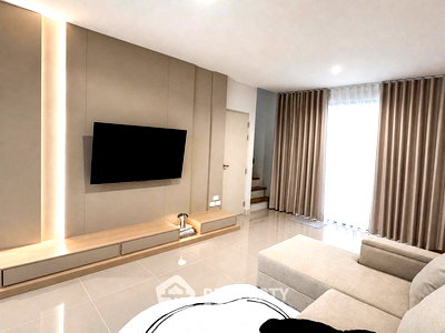 Townhouses for rent Bang Pu Industrial Estate : 3-BR Townhouse at Pleno Sukhumvit - Bangna 4 in Bang Kaeo (ID 2860235)