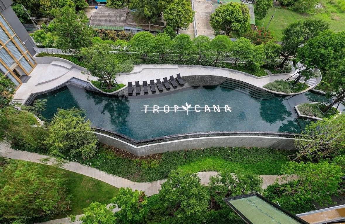 รูป ให้เช่าคอนโด Atmoz Tropicana Bangna โครงการติดถนนใหญ่ (บางนา-ตราด) กม.4 เฟอร์ฯครบ ทำเลดีเดินทางสะดวก ใกล้รถไฟฟ้า MRT สายสีเหลือง ใกล้ทางด่วนบางนา - รูปที่ 14/15