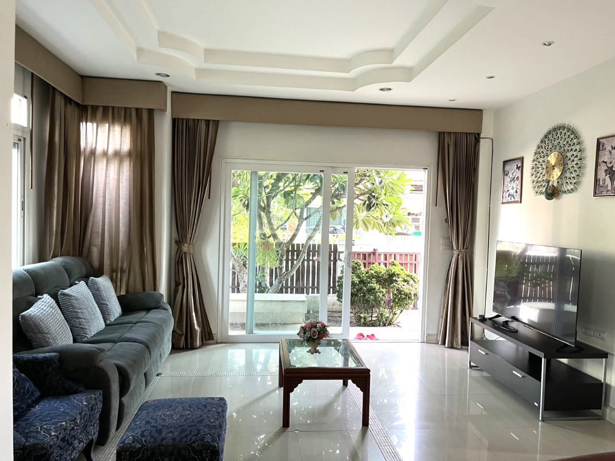 รูป 🏡 บ้านเดี่ยวหัวมุมให้เช่า โครงการสราญสิริ รามอินทรา 2 ถนนปัญญาอินทรา บ้านสวยมี 3 ห้องนอน2 ห้องน้ำ ฟังก์ชันครบ ร่มรื่นทั้งวัน พร้อมเข้าอยู่ทันที! - รูปที่ 4/19