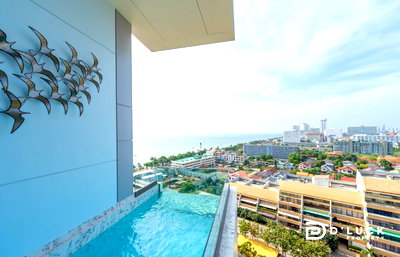 Condos for rent : Copacabana Beachfront - High floor - 1bedroom with Private Swimming Pool 