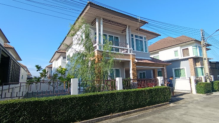 รูป เซนสิริ โฮมแยกเจ บ้านเช่า 2 ชั้น  ระหว่างบางเสร่ กับสัตหีบLine : osuchar WhatsApp : 0877732520 บรรยากาศดี.  - รูปที่ 7/7