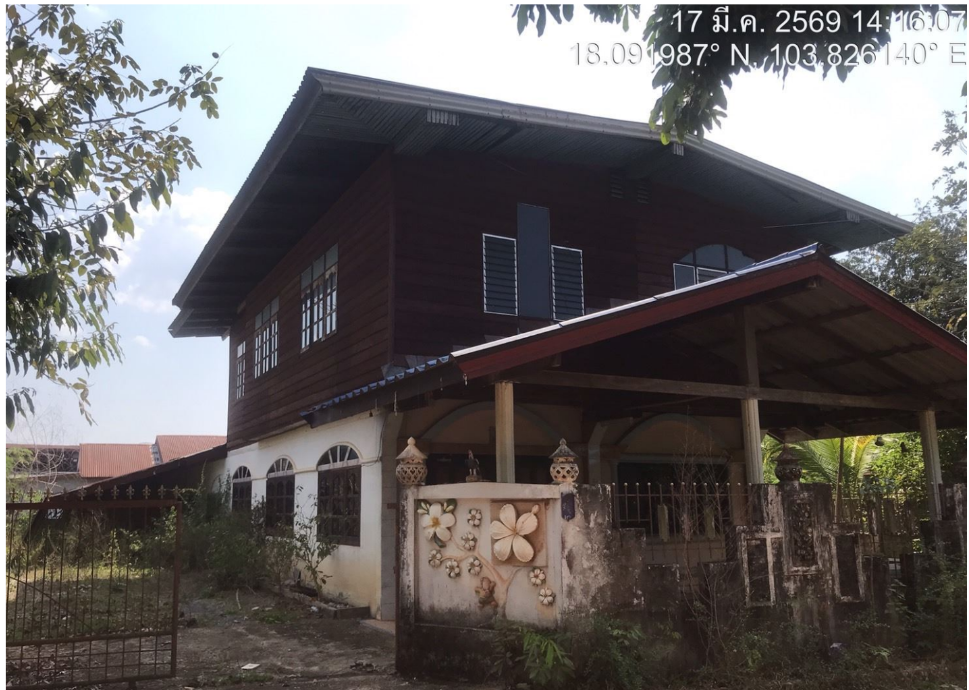 รูป บ้านครึ่งตึกครึ่งไม้ 143 ตร.วา โครงการ บ้านนาแสงสาคร บึงกาฬ ศรีวิไล บึงกาฬ 1.5M - รูปที่ 4/17