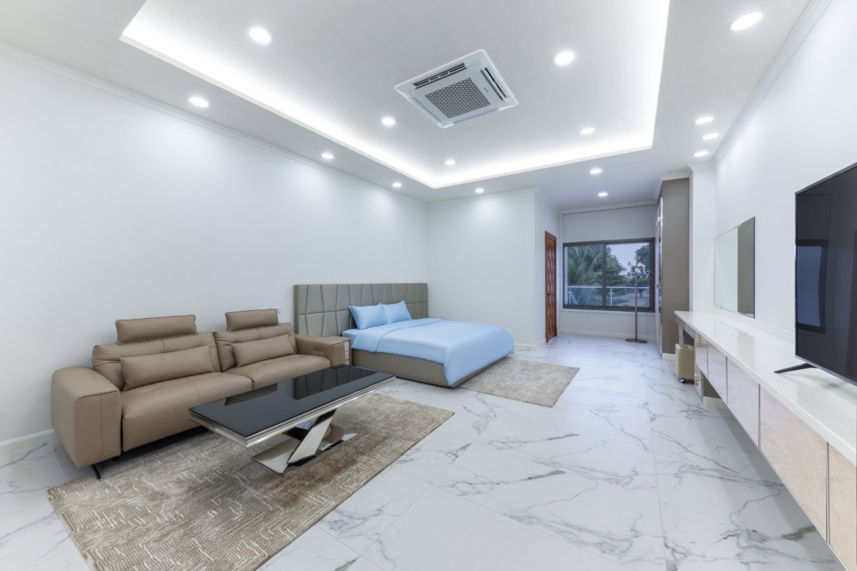 รูป ขายบ้านหรูพร้อมที่ดิน 7.28 ไร่  ติดสนามกอล์ฟเมืองเอก ปทุมธานี ใกล้ ม.รังสิต และสนามบินดอนเมือง - รูปที่ 9/16