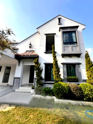 เช่าบ้านเดี่ยว สนามบินสุวรรณภูมิ : 🏠 ให้เช่าบ้าน : NANTAWAN RAMA 9 New Krungthepkreetha (นันทวัน พระราม9 กรุงเทพกรีฑาตัดใหม่)   รหัสทรัพย์ | 📌LNP-H995