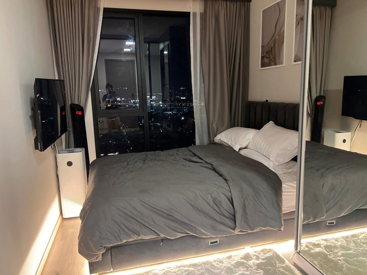 รูป P300 ด่วน🔥ให้เช่า คอนโด The Privacy Taopoon พร้อมเข้าอยู่ ห้องสวย เฟอร์ครบ ใกล้MRT เตาปูน มีเครื่ิองซักผ้า  - รูปที่ 3/12