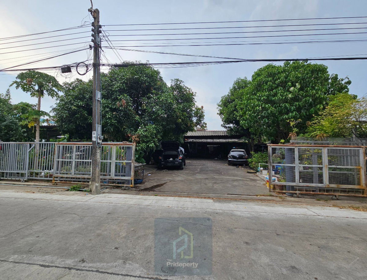รูป ขาย ที่ดิน 187 ตรว. พร้อมสิ่งปลูกสร้าง รามอินทรา 77 แปลงสี่เหลี่ยม ใกล้ถนนใหญ่และ MRT   - รูปที่ 6/9