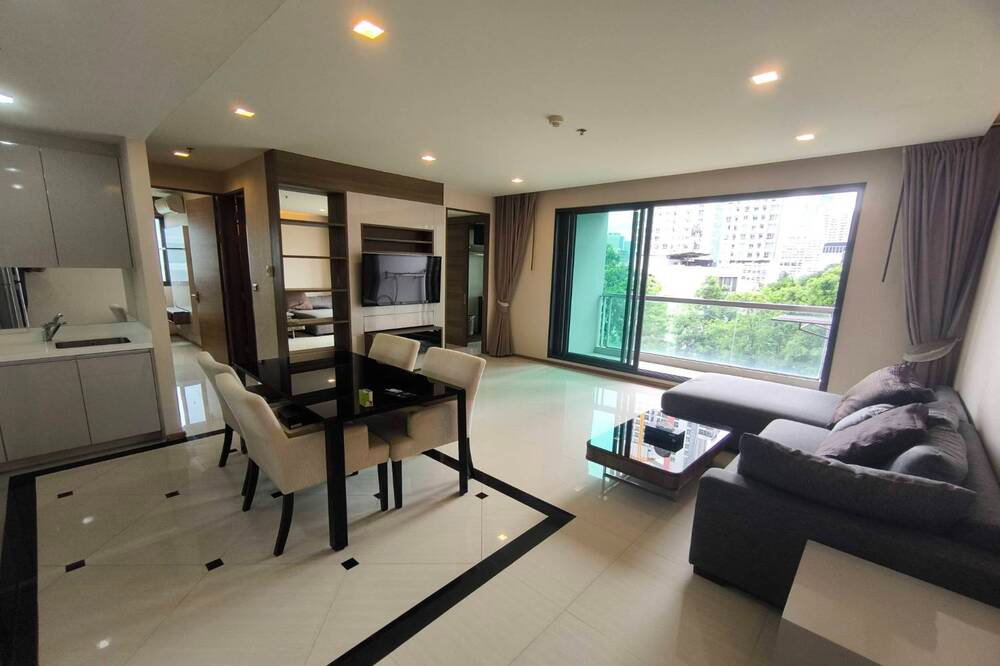 รูป 🔥 เช่าด่วน !! The Address Sathorn, 2 ห้องนอน, 2 ห้องน้ำ, ห้องกว้าง, มีอ่างอาบน้ำ !!🔥Code C20250900016 แต่งครบ, พร้อมเข้าอยู่📣📣 - รูปที่ 1/6
