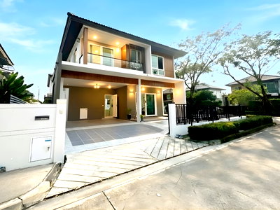 บ้านเดี่ยว วิทยาลัยพยาบาลบรมราชชนนีนพรัตน์วชิระ : บ้านเดี่ยว ม.ชัยพฤกษ์ ตกแต่งรีโนเวทใหม่ กว้างพร้อมสวนสวย ราคาถูกคุ้ม พร้อมเฟอร์นิเจอร์ ถนนพระยาสุเรนทร์30 ซอยแสงสี คลองสามวา