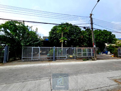 ที่ดิน ถนนประเสริฐมนูกิจ : ขาย ที่ดิน 187 ตรว. พร้อมสิ่งปลูกสร้าง รามอินทรา 77 แปลงสี่เหลี่ยม ใกล้ถนนใหญ่และ MRT  