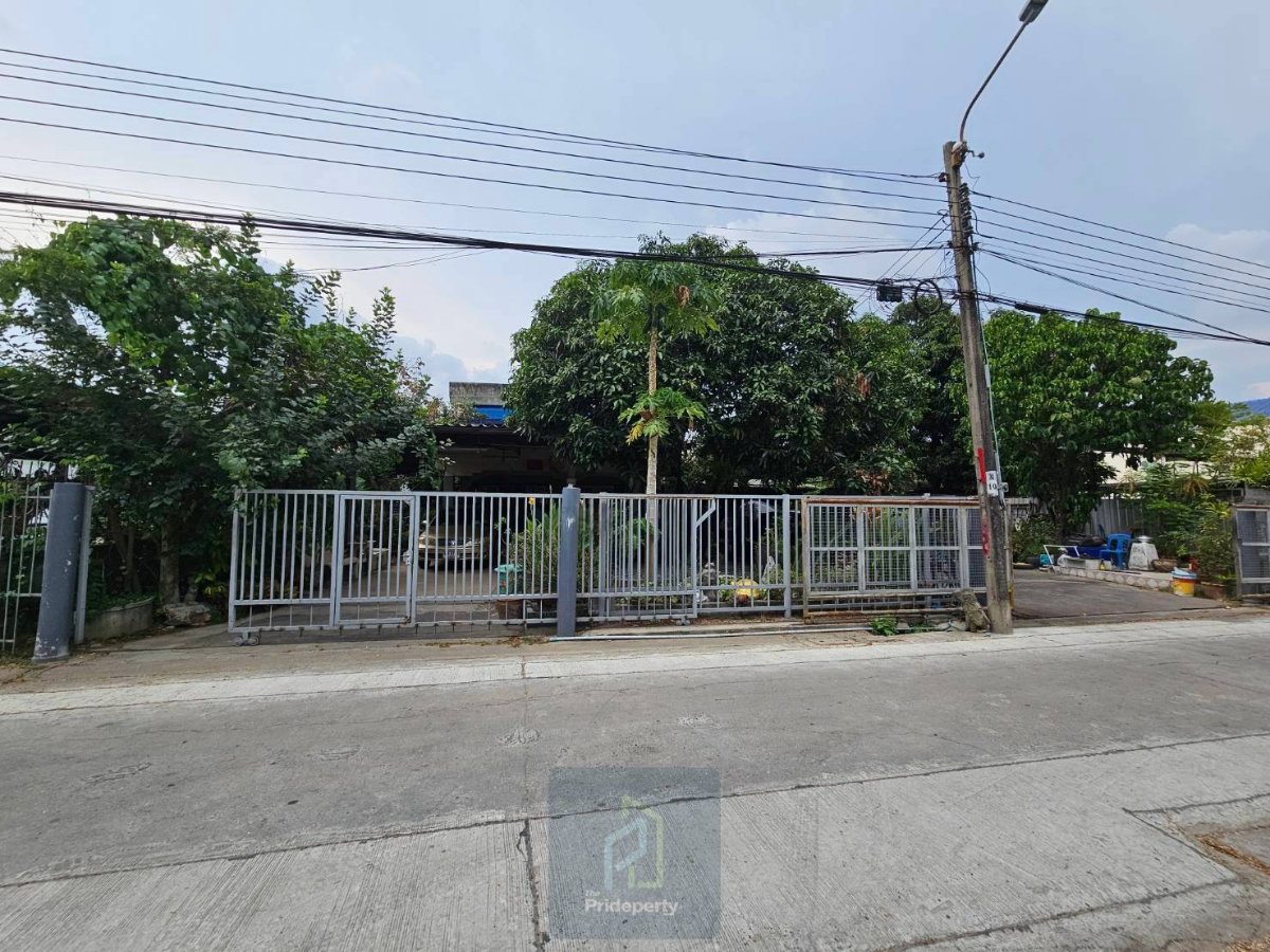 รูป ขาย ที่ดิน 187 ตรว. พร้อมสิ่งปลูกสร้าง รามอินทรา 77 แปลงสี่เหลี่ยม ใกล้ถนนใหญ่และ MRT   - รูปที่ 1/9