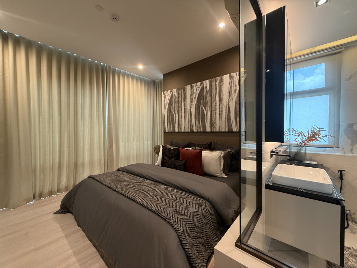 รูป ดีลพิเศษ ห้องใหญ่พร้อมอยู่ ใจกลางพญาไท The Room Phayathai 2 ห้องนอน 70 ตร.ม. ฟรีวันโอน ฟรีเฟอร์ฯ - รูปที่ 8/13