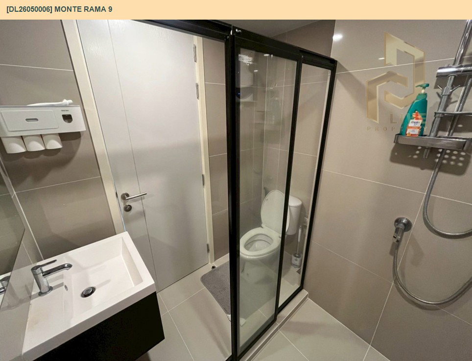 รูป DL26050006 ให้เช่าคอนโด มอนเต้ พระราม 9 (Monte Rama 9) ใกล้ สายสีส้ม พร้อมเข้าอยู่ โทรด่วน 0614453194 LineID @162cjixi - รูปที่ 8/9