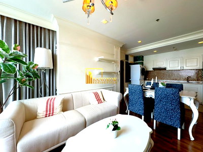 คอนโดให้เช่า : Le Luk Sky Walk | Charming 2 Bed Condo For Rent Near BTS - BR19719CD