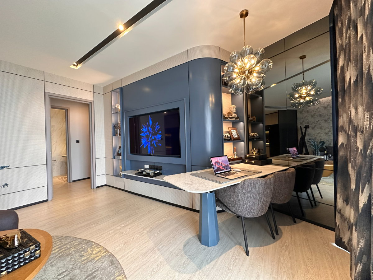 The Room Sukhumvit 38 1 ห้องนอน พร้อม Walk-in Closet และพื้นที่ใช้สอยเป็นสัดส่วน